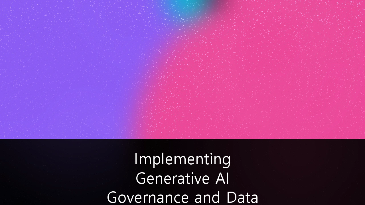 Implementing Generative AI Governance and Data Privacy Compliance in Corporate Workflows: A Blueprint for Australian Enterprises