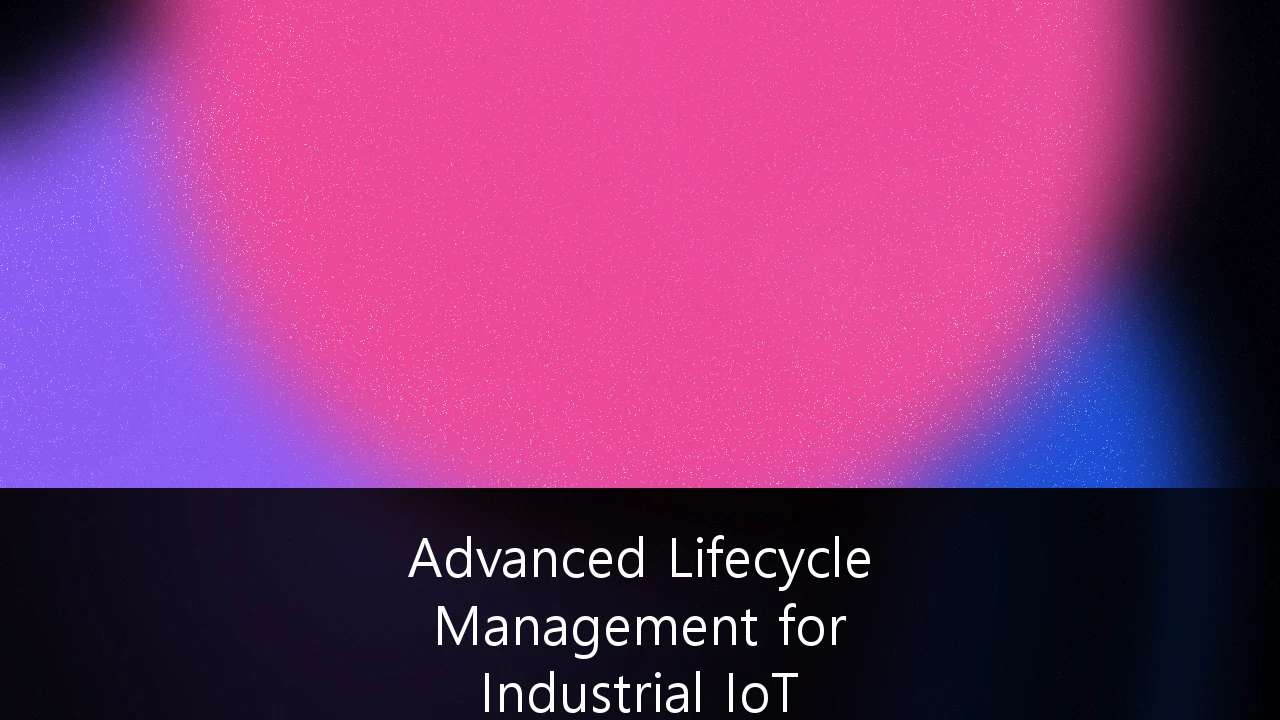 Advanced Lifecycle Management for Industrial IoT Infrastructure in Mining and Agriculture: A Strategic Roadmap for Australia’s Digital Future