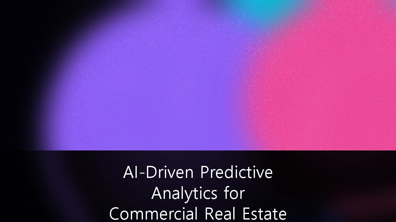 AI-Driven Predictive Analytics for Commercial Real Estate Portfolio Management: A Strategic Guide for Australian Investors