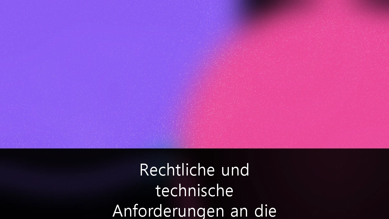 Rechtliche und technische Anforderungen an die Implementierung von KI-Governance in Industrie 4.0-Umgebungen