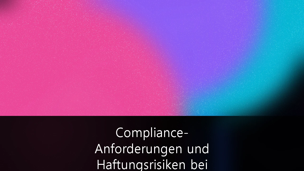 Compliance-Anforderungen und Haftungsrisiken bei der Implementierung von KI-Governance in Unternehmen: Der Leitfaden für 2026