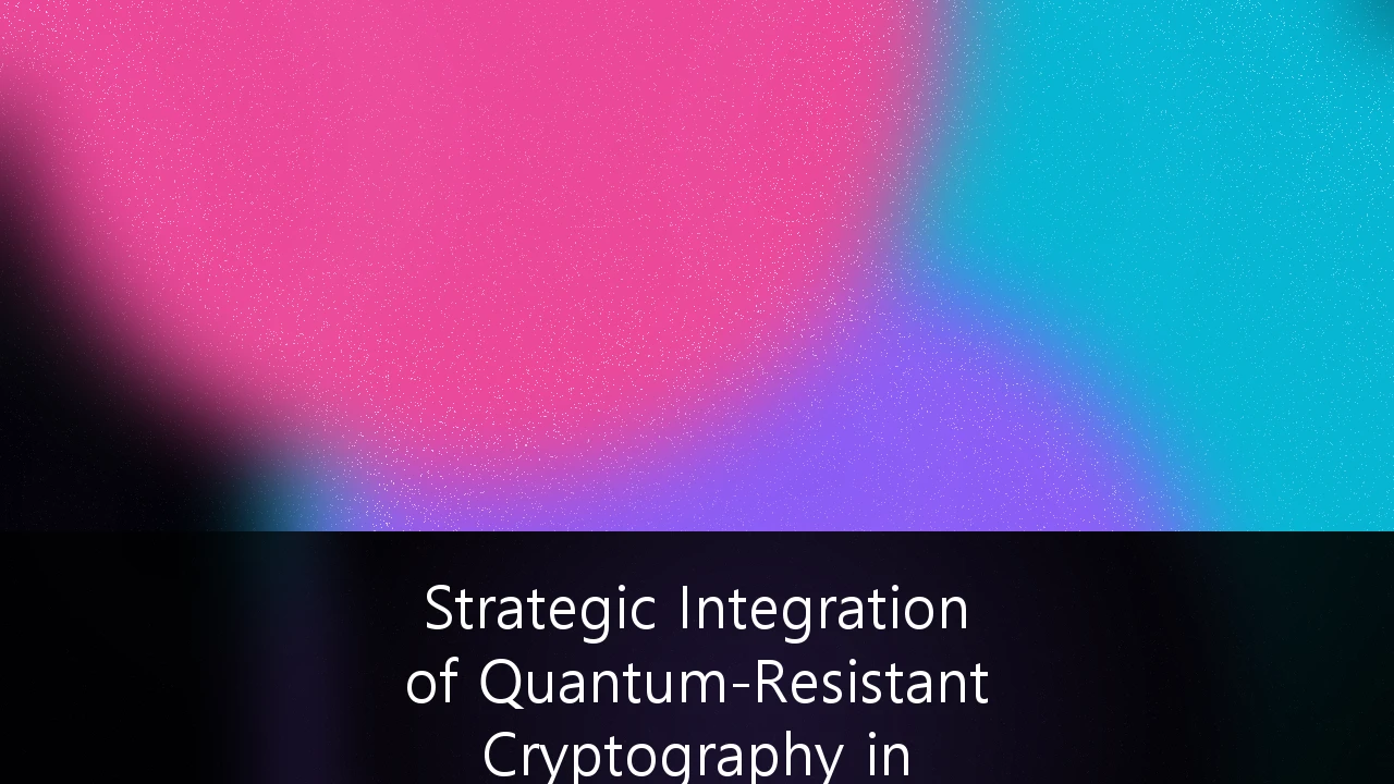 Strategic Integration of Quantum-Resistant Cryptography in Fintech Infrastructure: A UK Roadmap