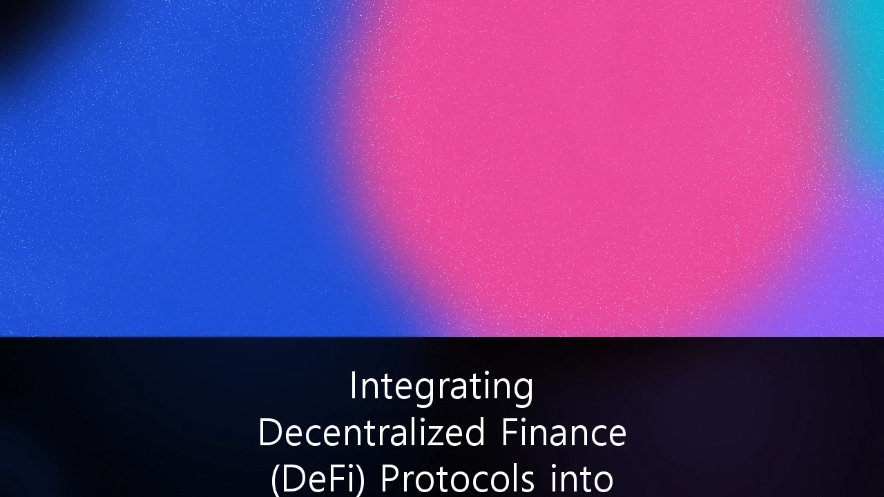 Integrating Decentralized Finance (DeFi) Protocols into Institutional Asset Portfolios: A Strategic Framework for UK Firms