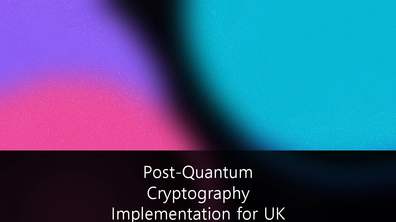 Post-Quantum Cryptography Implementation for UK Enterprise Data Security: A Strategic Roadmap for the Quantum Era