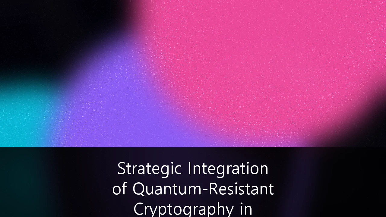 Strategic Integration of Quantum-Resistant Cryptography in Fintech Infrastructure: A UK Roadmap