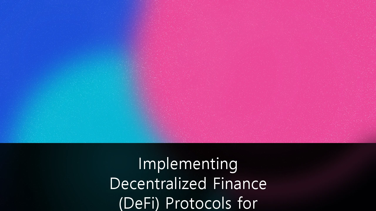 Implementing Decentralized Finance (DeFi) Protocols for Corporate Treasury Management: Panduan Strategis bagi Perusahaan di Indonesia