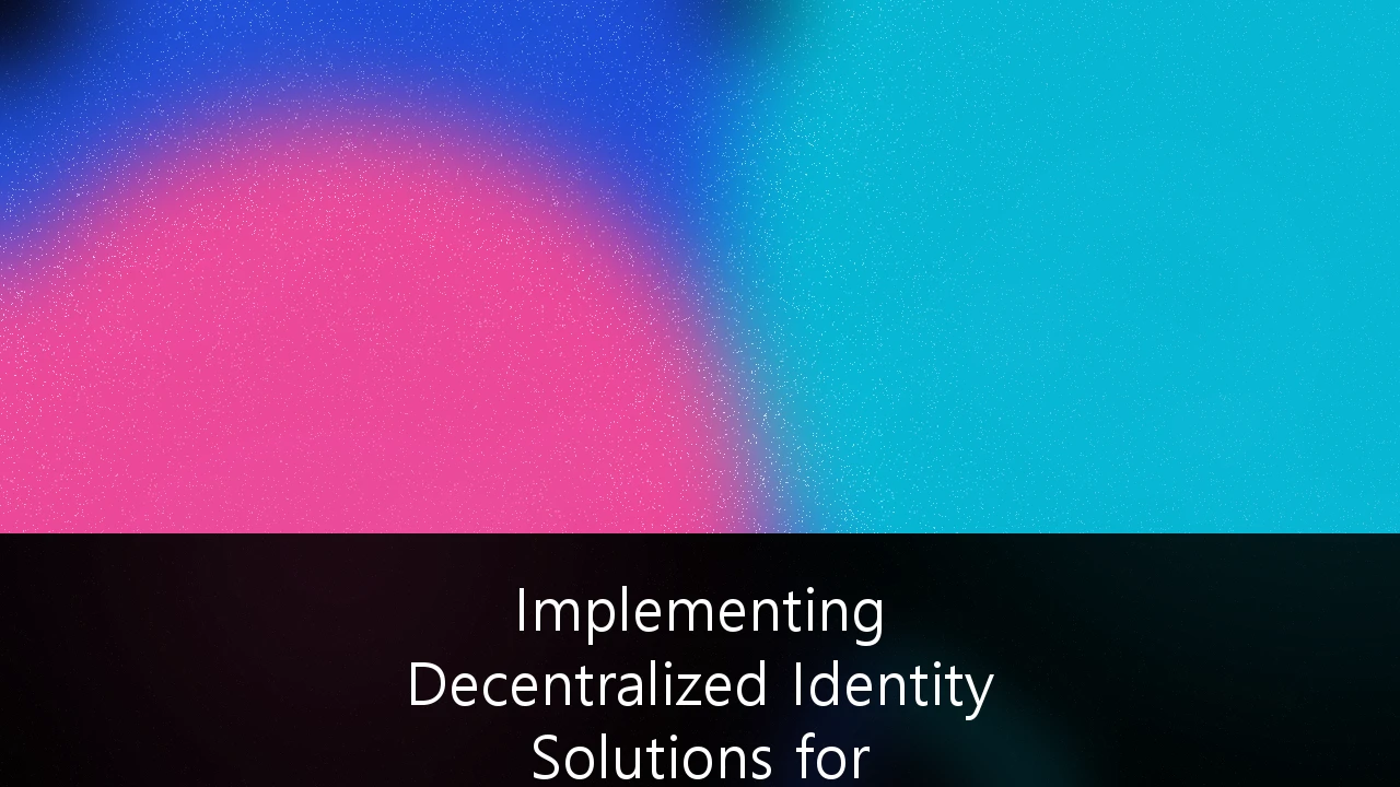 Implementing Decentralized Identity Solutions for Corporate Data Security: Panduan Strategis Menghadapi Ancaman Siber di Indonesia