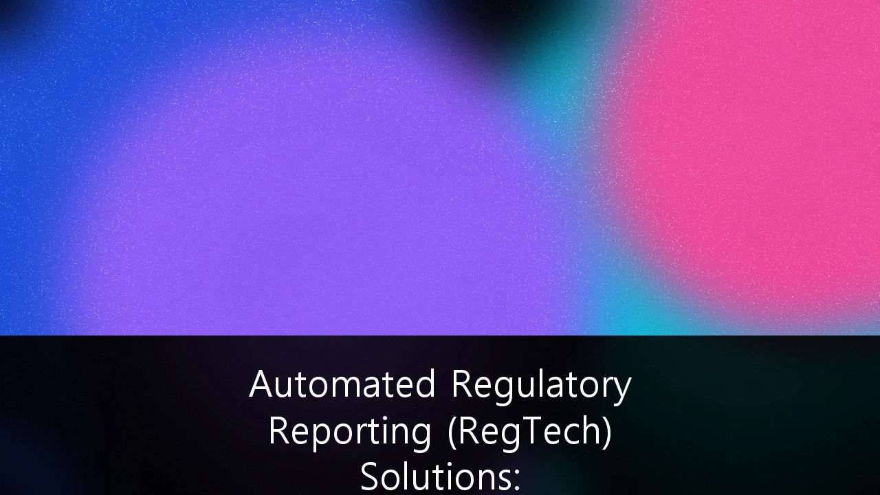 Automated Regulatory Reporting (RegTech) Solutions: Transformasi Kepatuhan Perbankan Indonesia di Era Digital