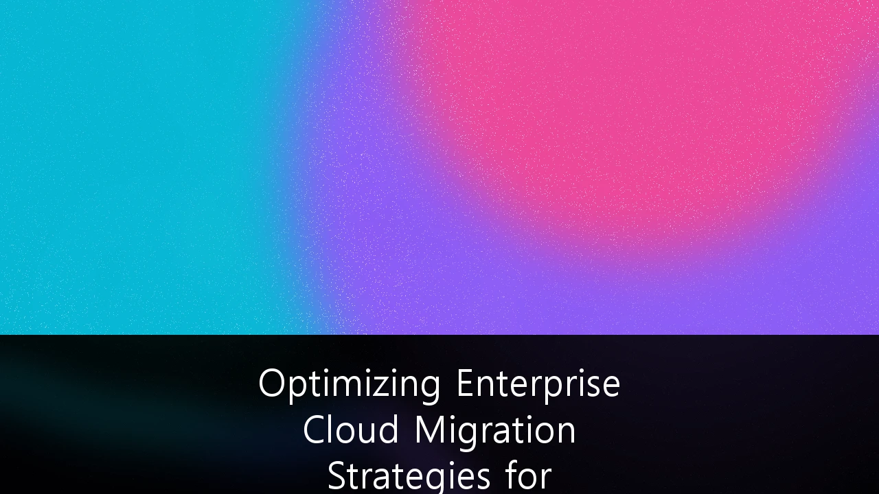 Optimizing Enterprise Cloud Migration Strategies for Norwegian GDPR Compliance: En Guide for Ledere