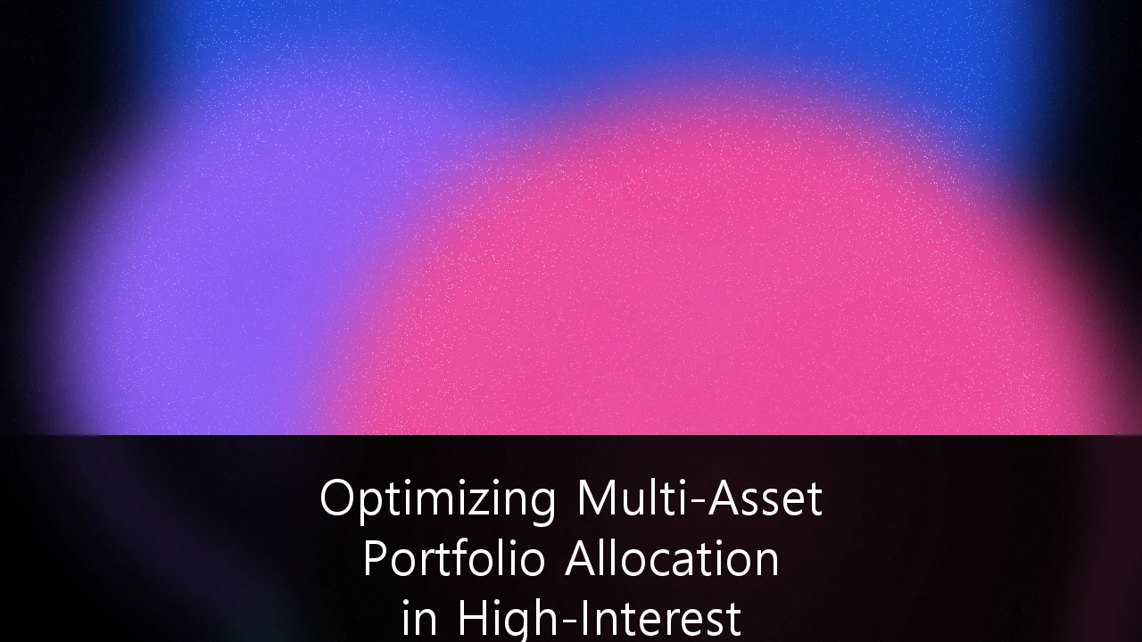 Optimizing Multi-Asset Portfolio Allocation in High-Interest Environments: En Strategisk Guide for Norske Investorer