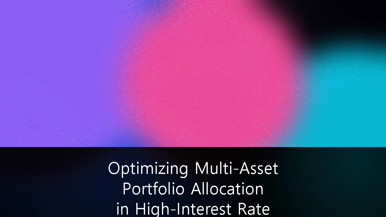 Optimizing Multi-Asset Portfolio Allocation in High-Interest Rate Environments: En Guide for Norske Investorer