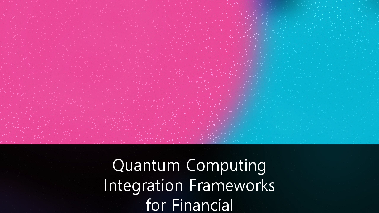 Quantum Computing Integration Frameworks for Financial Cryptography: A Strategic Roadmap for Q-Day Readiness